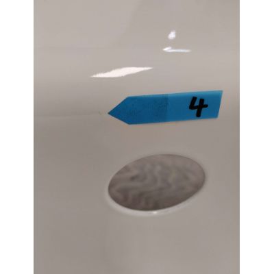 Outlet - Kaldewei Saniform Plus wanna prostokątna 140x70 cm model 360-1 z powierzchnią uszlachetnioną biała 111500013001