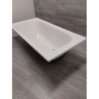 Outlet - Kaldewei Saniform Plus wanna prostokątna 140x70 cm model 360-1 z powierzchnią uszlachetnioną biała 111500013001