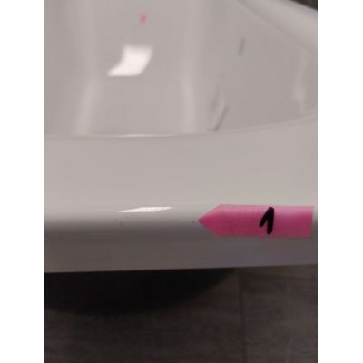 Outlet - Kaldewei Saniform Plus wanna prostokątna 150x70 cm biała 111600013001