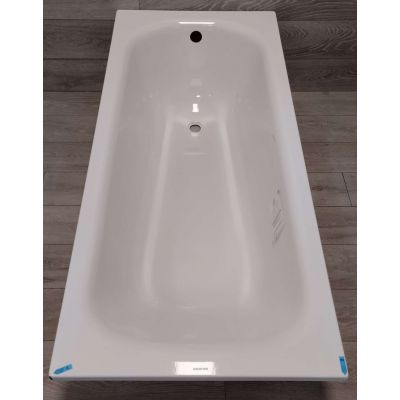 Outlet - Kaldewei Saniform Plus wanna prostokątna 160x70 cm model 362-1 biała 111700010001