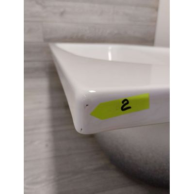 Outlet - Kaldewei Saniform Plus wanna prostokątna 170x75 cm z uszlachetnioną powierzchnią model 373-1 biała 112600013001