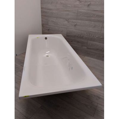Outlet - Kaldewei Saniform Plus wanna prostokątna 170x75 cm z uszlachetnioną powierzchnią model 373-1 biała 112600013001