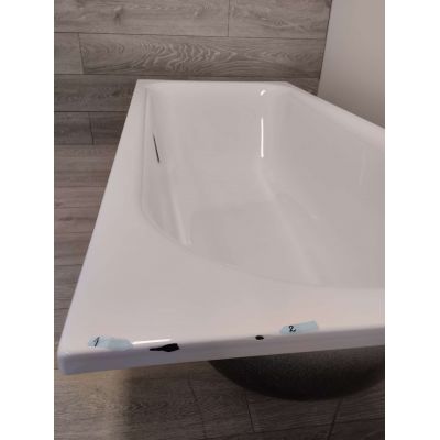 Outlet - Kaldewei Saniform Plus wanna prostokątna 180x80 cm model 375-1 biała 112800010001