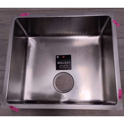 Outlet - Teka Be Linea zlewozmywak stalowy z syfonem 49x44 cm 115000006