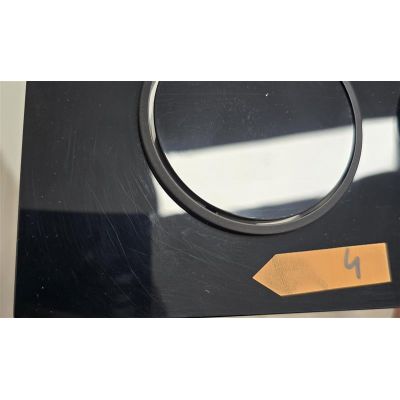 Outlet - Geberit Omega20 przycisk spłukujący do WC czarny 115.085.DW.1