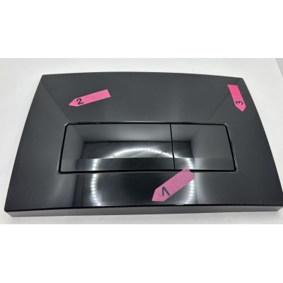 Outlet - Geberit Delta przycisk spłukujący do WC czarny 115.119.DW.1