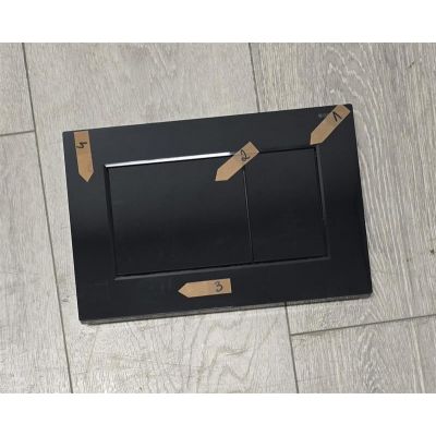 Outlet - Geberit Sigma01 przycisk spłukujący do WC czarny 115.660.DW.1