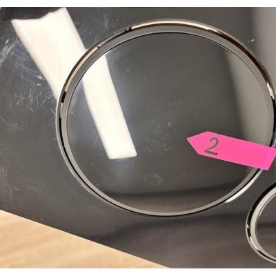 Outlet - Geberit Sigma20 przycisk spłukujący czarny połysk/czarny mat 115.882.DW.1