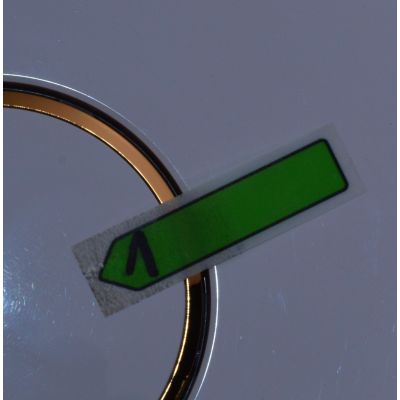 Outlet - Geberit Sigma20 przycisk spłukujący biały połysk/złocony/biały połysk 115.882.KK.1