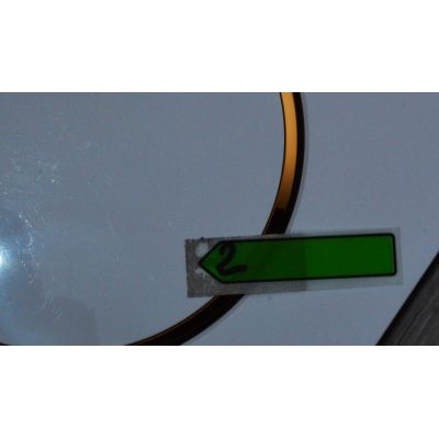 Outlet - Geberit Sigma20 przycisk spłukujący biały połysk/złocony/biały połysk 115.882.KK.1