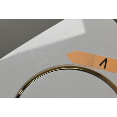 Outlet - Geberit Sigma przycisk spłukujący do WC biały-złoty 115.882.KK.1