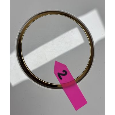 Outlet - Geberit Sigma przycisk spłukujący do WC biały-złoty 115.882.KK.1