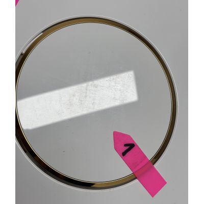 Outlet - Geberit Sigma przycisk spłukujący do WC biały-złoty 115.882.KK.1