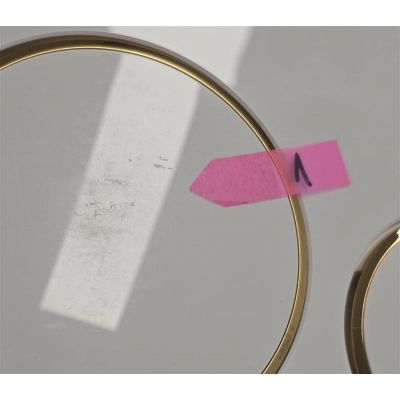 Outlet - Geberit Sigma przycisk spłukujący do WC biały-złoty 115.882.KK.1