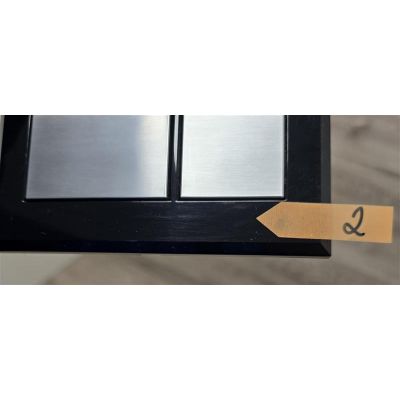 Outlet - Geberit Sigma przycisk spłukujący do WC czarny 116.053.KV.1