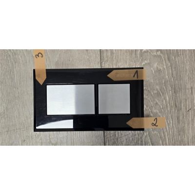 Outlet - Geberit Sigma przycisk spłukujący do WC czarny 116.053.KV.1