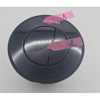 Outlet - Geberit Typ10 przycisk spłukujący WC czarny/czarny mat 116.055.DW.1