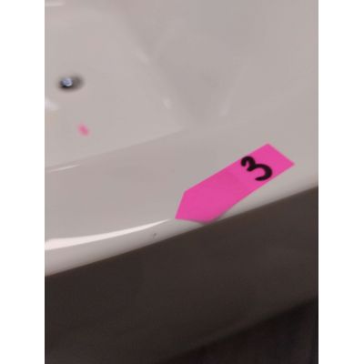 Outlet - Oltens Begna wanna przyścienna 170x75 cm owalna biała 12011000