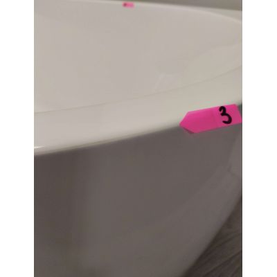 Outlet - Oltens Begna wanna przyścienna 170x75 cm owalna biała 12011000