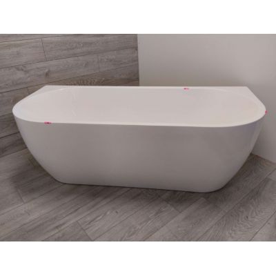 Outlet - Oltens Begna wanna przyścienna 170x75 cm owalna biała 12011000