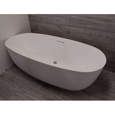 Outlet - Oltens Ebba wanna wolnostojąca 170x80 cm owalna biała 12012000