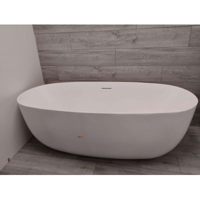 Outlet - Oltens Ebba wanna wolnostojąca 170x80 cm owalna biała 12012000