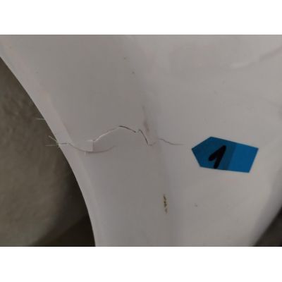 Outlet - Oltens Ebba wanna wolnostojąca 170x80 cm owalna biała 12012000