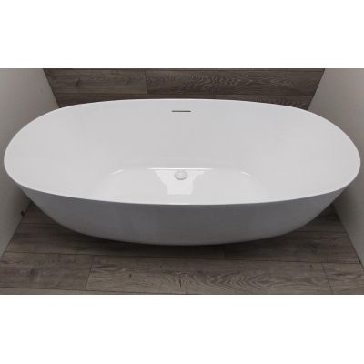 Outlet - Oltens Ebba wanna wolnostojąca 170x80 cm owalna biała 12012000