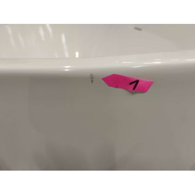 Outlet - Oltens Delva wanna przyścienna 170x80 cm owalna biała 12019000