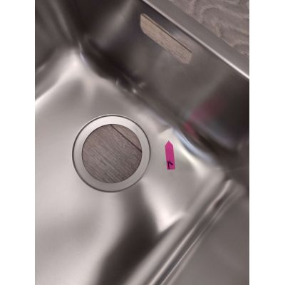 Outlet - Franke Aton ANX 110-34 zlewozmywak stalowy 37x43 cm jedwab 122.0204.647