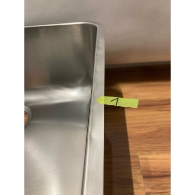 Outlet - Franke Aton ANX 110-48 zlewozmywak stalowy 51x43 cm jedwab 122.0204.649