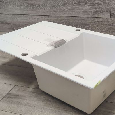 Outlet - Franke Sirius 2.0 S2D 611-78 zlewozmywak 78x50 cm z Tectonite biały polarny 143.0612.628