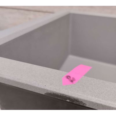 Outlet - Franke Sirius 2.0 S2D 611-78 XL zlewozmywak 78x50 cm z Tectonite kamienny szary 143.0618.641