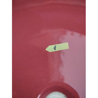 Outlet - Bocchi Sottile Slim Line umywalka 37,9x37,9 cm okrągła nablatowa 1494-072-0125