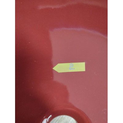 Outlet - Bocchi Sottile Slim Line umywalka 37,9x37,9 cm okrągła nablatowa 1494-072-0125