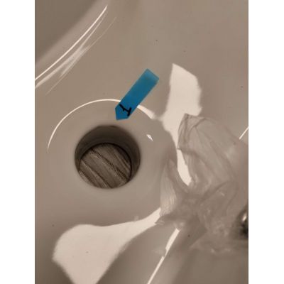 Outlet - Elita Tiny 1D zestaw meblowy 45 cm umywalka z szafką wiszący dąb canela 168762