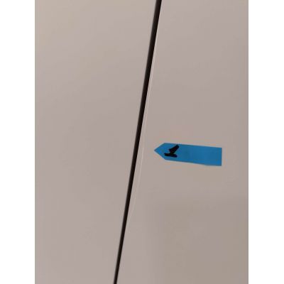 Outlet - Elita For All szafka 50 cm wisząca boczna beżowy mat 168805