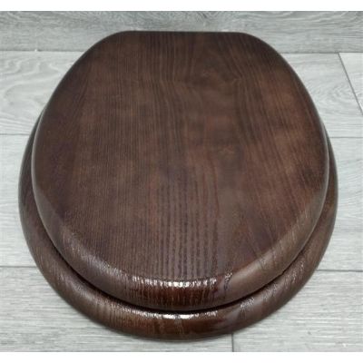 Outlet - Aqualine deska sedesowa brązowa/orzech 1705-11