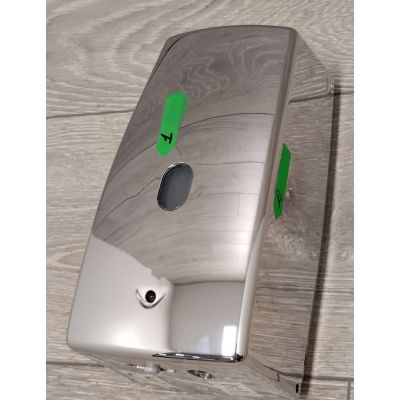 Outlet - Wenko Treviso dozownik do mydła automatyczny elektroniczny 650 ml ścienny srebrny 18417100