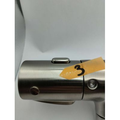 Outlet - Tres Over-Wall zestaw prysznicowy ścienny termostatyczny z deszczownicą stal 19039314AC