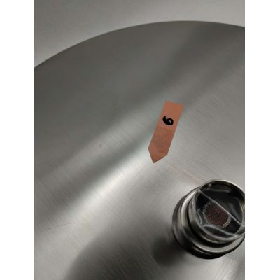 Outlet - Tres Over-Wall zestaw prysznicowy ścienny termostatyczny z deszczownicą stal 19039314AC