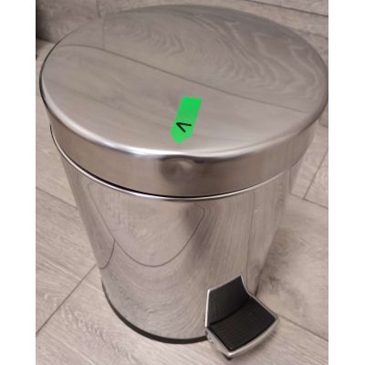 Outlet - Stella Standard kosz na śmieci 5 l stal nierdzewna polerowana 20.005