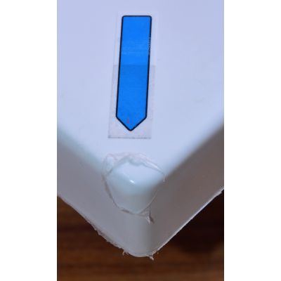 Outlet - Aquaform Plus 550 brodzik półokrągły 90 cm biały 200-06948P