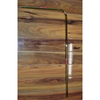 Outlet - Kela Liron wieszak na ręcznik stojący podwójny czarny/złoty 20020