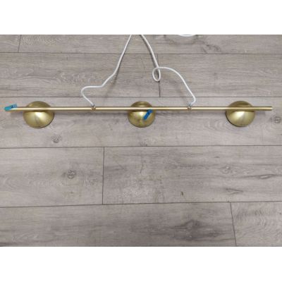 Outlet - Nordlux Contina lampa wisząca 3x5W złota 2010953035