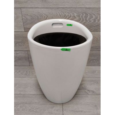 Outlet - Wenko Candy kosz na pranie 2w1 biały 20631100