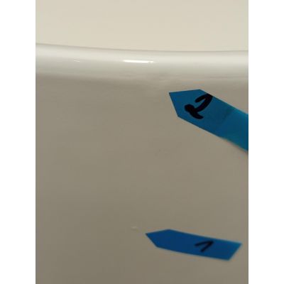 Outlet - Wenko Candy kosz na pranie 2w1 biały 20631100