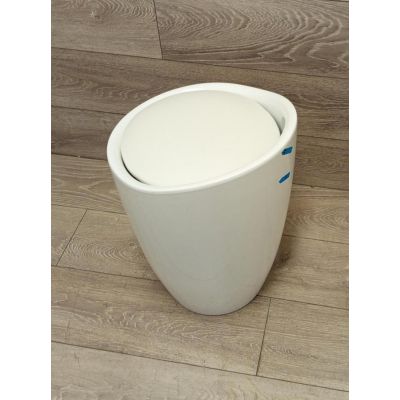 Outlet - Wenko Candy kosz na pranie 2w1 biały 20631100