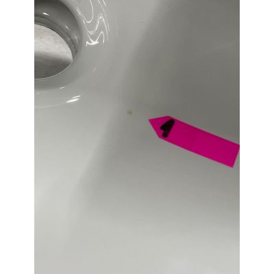 Outlet - Ksuro 109 umywalka 49,5x35 cm owalna podblatowa biała 20814000