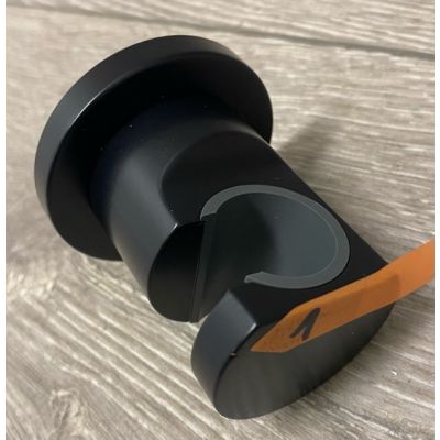 Outlet - Kludi Nova Fonte Puristic zestaw prysznicowy ścienny czarny mat 2085039-15